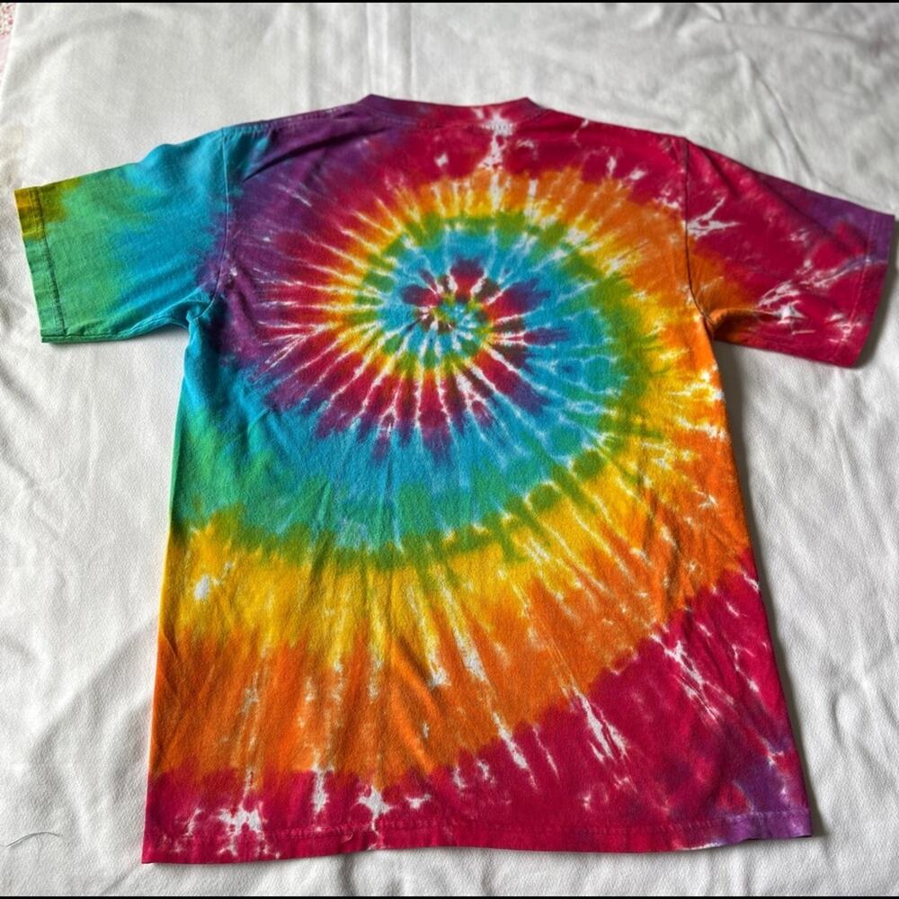 Vintage Maine lobster Retro tie dye Anvil T-shirt Size Small